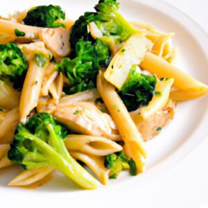 Penne with Chicken and Broccoli