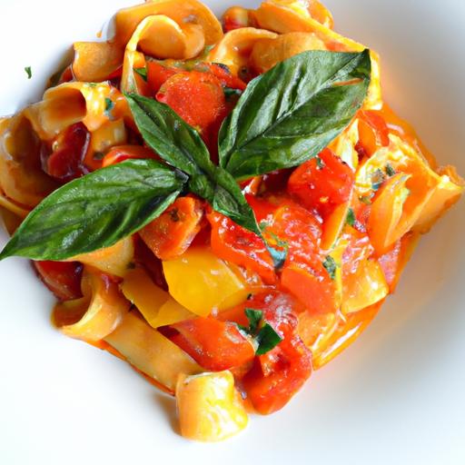 from Garden to Table: Crafting Fresh Tomato Pasta Sauce