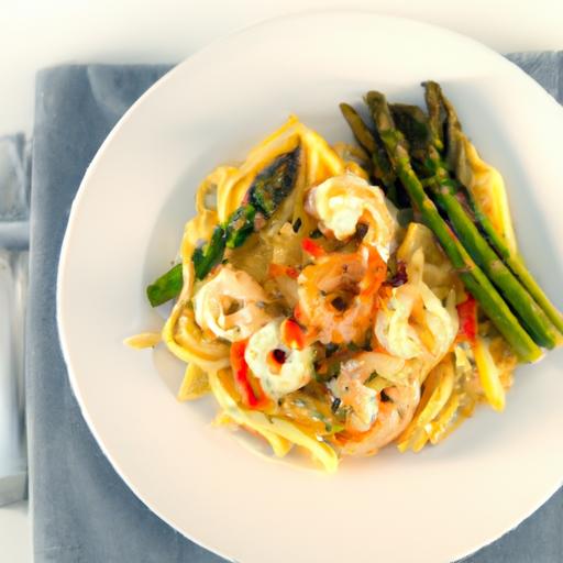 Speedy Shrimp‌ &​ Asparagus Pasta: Fresh Flavor Fast