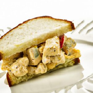 Crunchy Chicken Salad Sandwiches