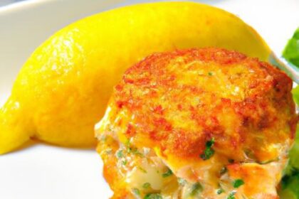 Zesty Crab Cakes with Creamy Lemon Aioli: A Flavorful Twist