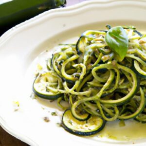 Zucchini Noodles with Pesto