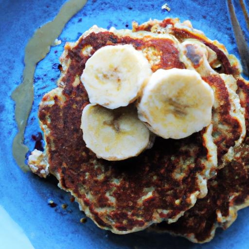 Fluffy ⁤Vegan Banana Oatmeal Pancakes: A Healthy delight
