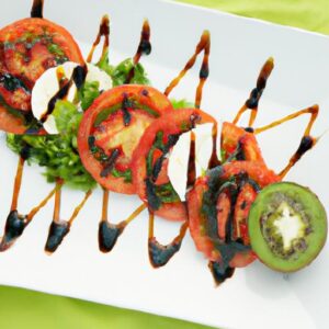 Caprese Salad with Sweet Balsamic Glaze