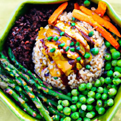 Nourish Your‌ Body: ⁣buddha ⁤Bowl with Creamy Tahini Drizzle