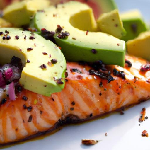 Bold Blackened Salmon Meets Zesty Avocado Salsa Delight