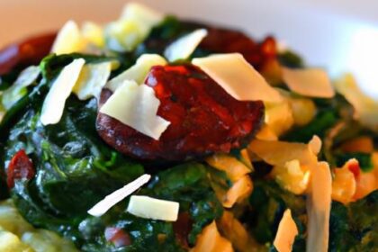 Sun-Dried Tomato & Spinach Risotto: A Flavorful Twist