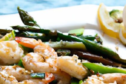 Sizzling Shrimp & Asparagus Stir-Fry: Quick, Healthy Delight