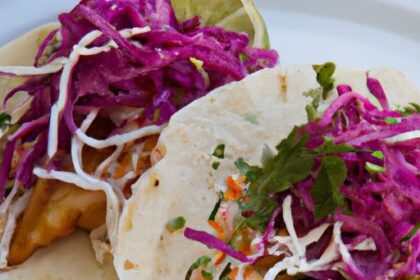 Crisp Fish Tacos with Zesty Cabbage Slaw: A Fresh Fusion