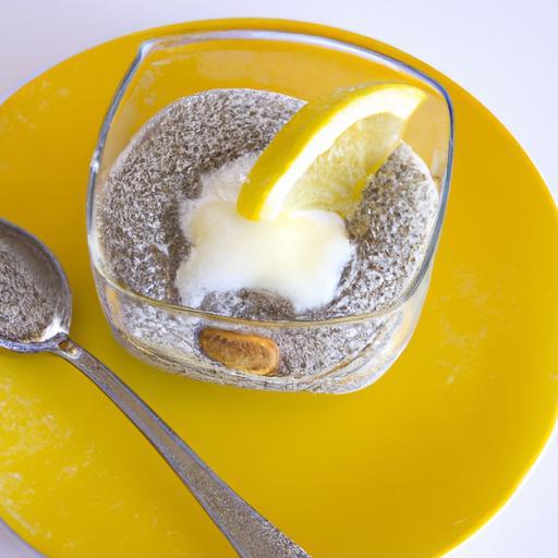 Zesty Lemon Chia Seed Pudding: A Refreshing Superfood Treat