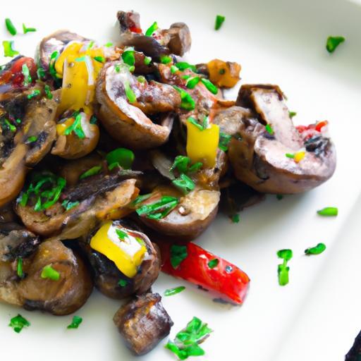 Savor the Flavor: Balsamic Portobello Mushroom Scramble Delight