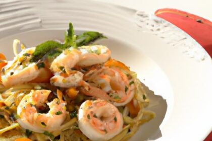 Savor the Flavor: Classic Shrimp Scampi with Linguine Delight