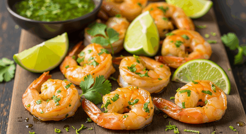 Zesty Cilantro Lime Shrimp