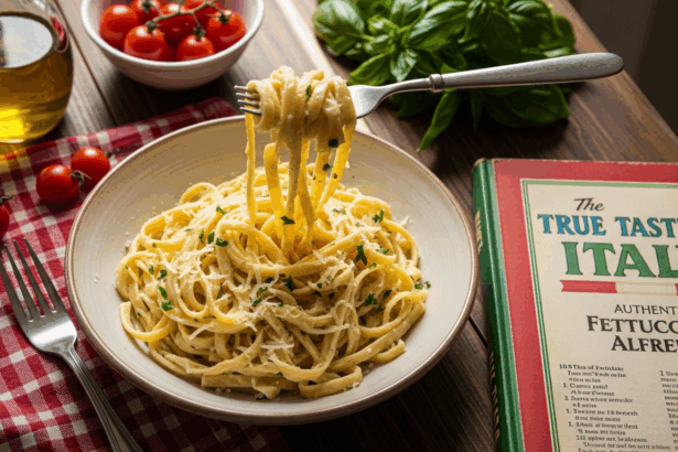 The True Taste of Italy: Authentic Fettuccine Alfredo Recipe