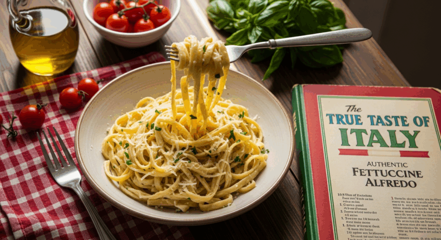 The True Taste of Italy: Authentic Fettuccine Alfredo Recipe