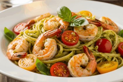 Shrimp Tomato Pasta