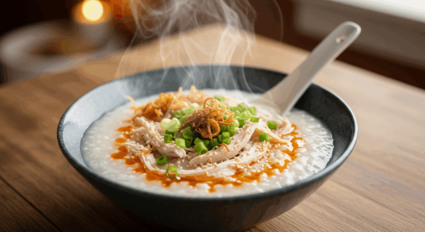 Chicken Rice Porridge