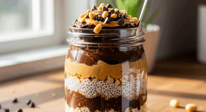 Chocolate Peanut Butter Overnight Oats: A Creamy Dream Recipe