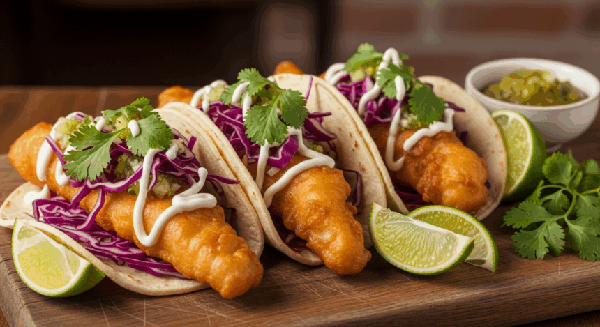 Crisp Fish Tacos