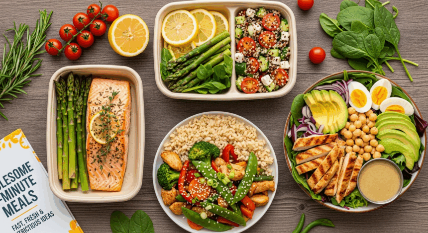 Wholesome 20-Minute Meals: Fast, Fresh & Nutritious Ideas