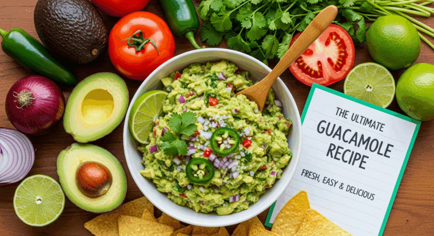 The Ultimate Guacamole Recipe: Fresh, Easy & Delicious