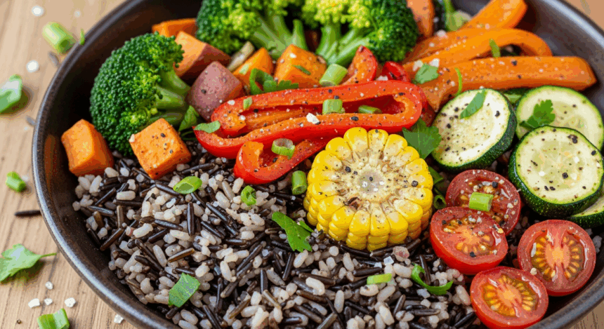 Wild Rice & Veggie Medley