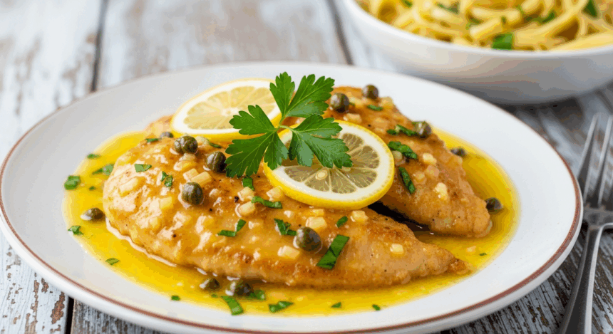 Zesty Gluten-Free Chicken Piccata: A Fresh, Tangy Twist