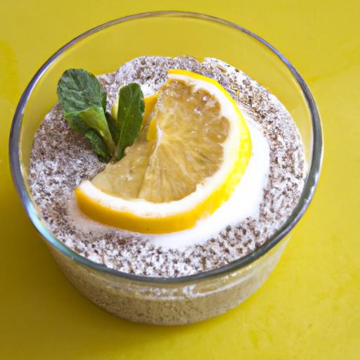Zesty Lemon⁤ Chia Seed Pudding: A Refreshing Superfood Treat