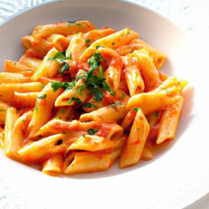 Red Pepper Sauce Pasta