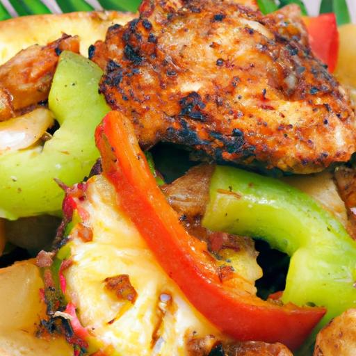 Tropical Delight: Hawaiian Chicken & Pineapple Skillet Recipe