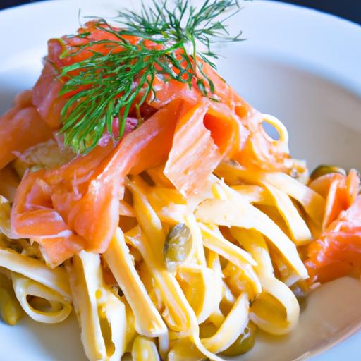 Delightful Pasta with Smoked⁤ Salmon and Fresh Dill Flair