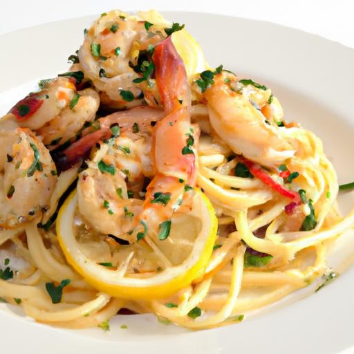 Savor the Flavor: Classic Shrimp Scampi with Linguine Delight