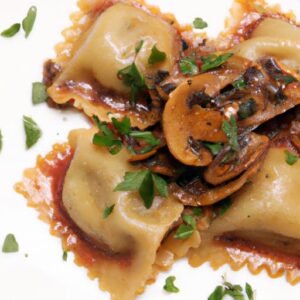 Mushroom Ravioli