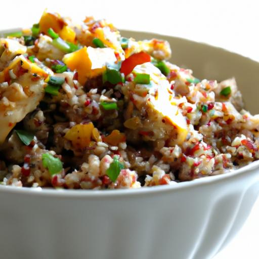 Vibrant Mediterranean Quinoa Bowls with Savory Chicken Recipes