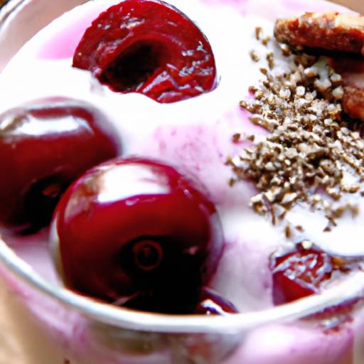 Cherry Garcia Chia Pudding: ⁤A ⁢Creamy,⁢ Fruity Delight