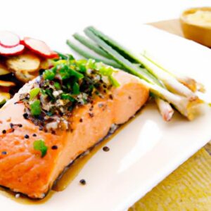 Savory Miso Glazed Salmon