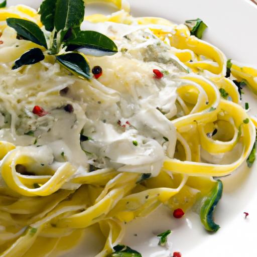 Zesty Tagliolini with Cream: A Refreshing Pasta Delight