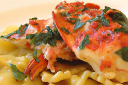 Savor Lobster Ravioli Drizzled in Garlic Butter Bliss