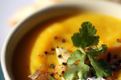 Velvety Sweet Potato & Coconut Soup: A Creamy Delight