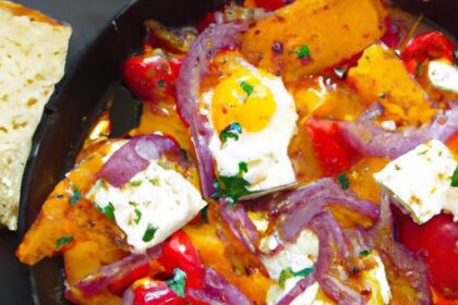 Shakshuka with Feta: A Flavorful Twist on a Classic Dish