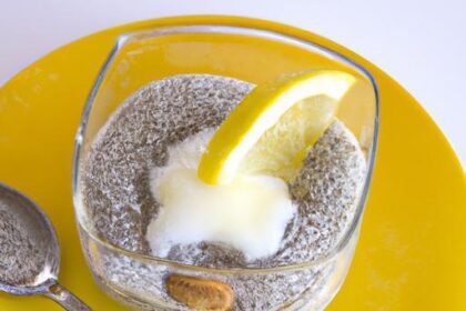 Zesty Lemon Chia Seed Pudding: A Refreshing Superfood Treat