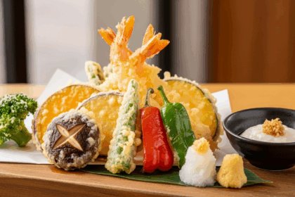 Crispy Seafood & Veggies