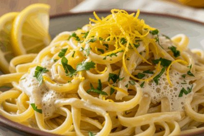 Zesty Tagliolini with Cream: A Refreshing Pasta Delight