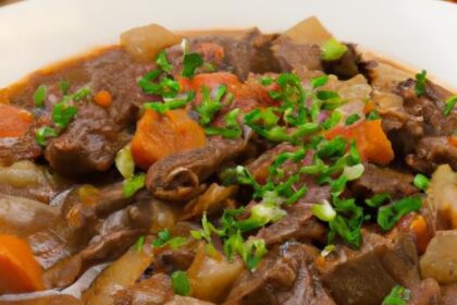 Hearty Gluten-Free Beef & Guinness Stew: A Savory Twist