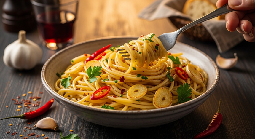 Aglio Olio e Peperoncino: Italy's Spicy Pasta Secret Revealed