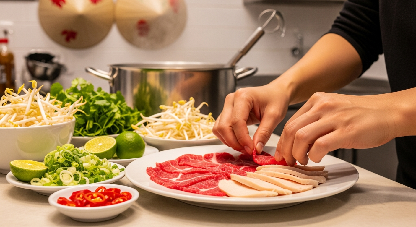 Pho Perfection: Exploring Vietnam's Iconic Beef & Chicken Soup