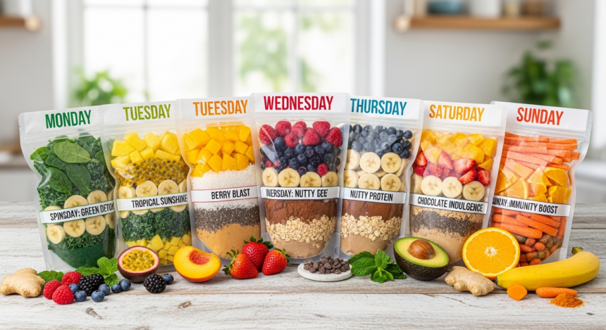 Berry Bliss: Creative Smoothie Pack Ideas for Every Day