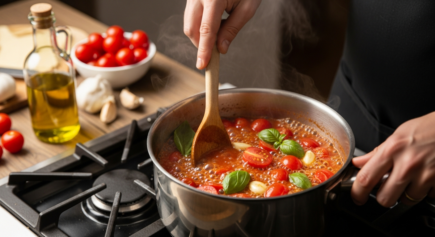 Bucatini Bliss: Crafting the Perfect Cherry Tomato Sauce