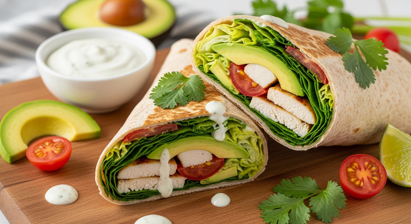 Fresh & Flavorful: The Perfect Chicken Avocado Wrap Recipe