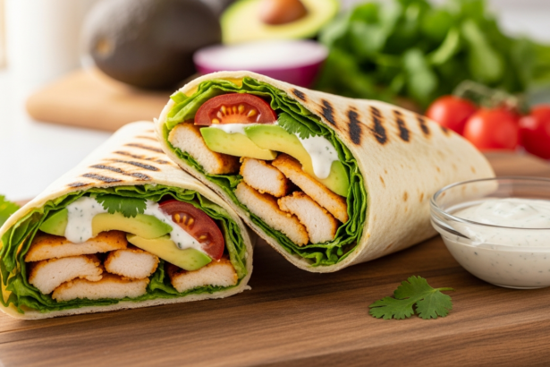 Fresh & Flavorful: The Perfect Chicken Avocado Wrap Recipe